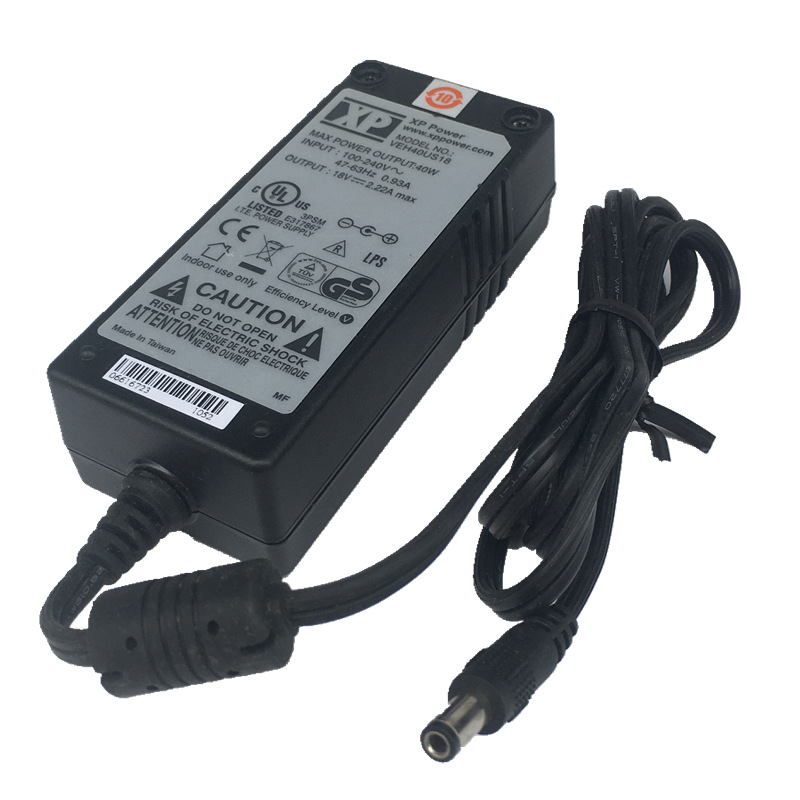 *Brand NEW* 5.5*2.5 XP Power 18V 2.22A AC DC ADAPTER VEH40US18 POWER SUPPLY